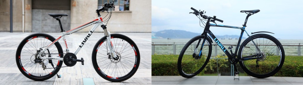 LIVALL Smart Bikes both