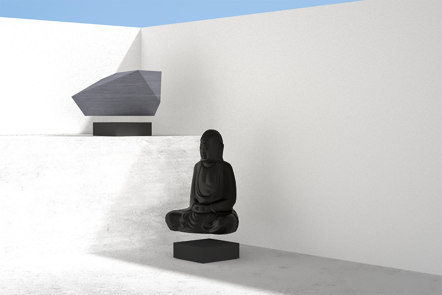 Levitating Sculpture