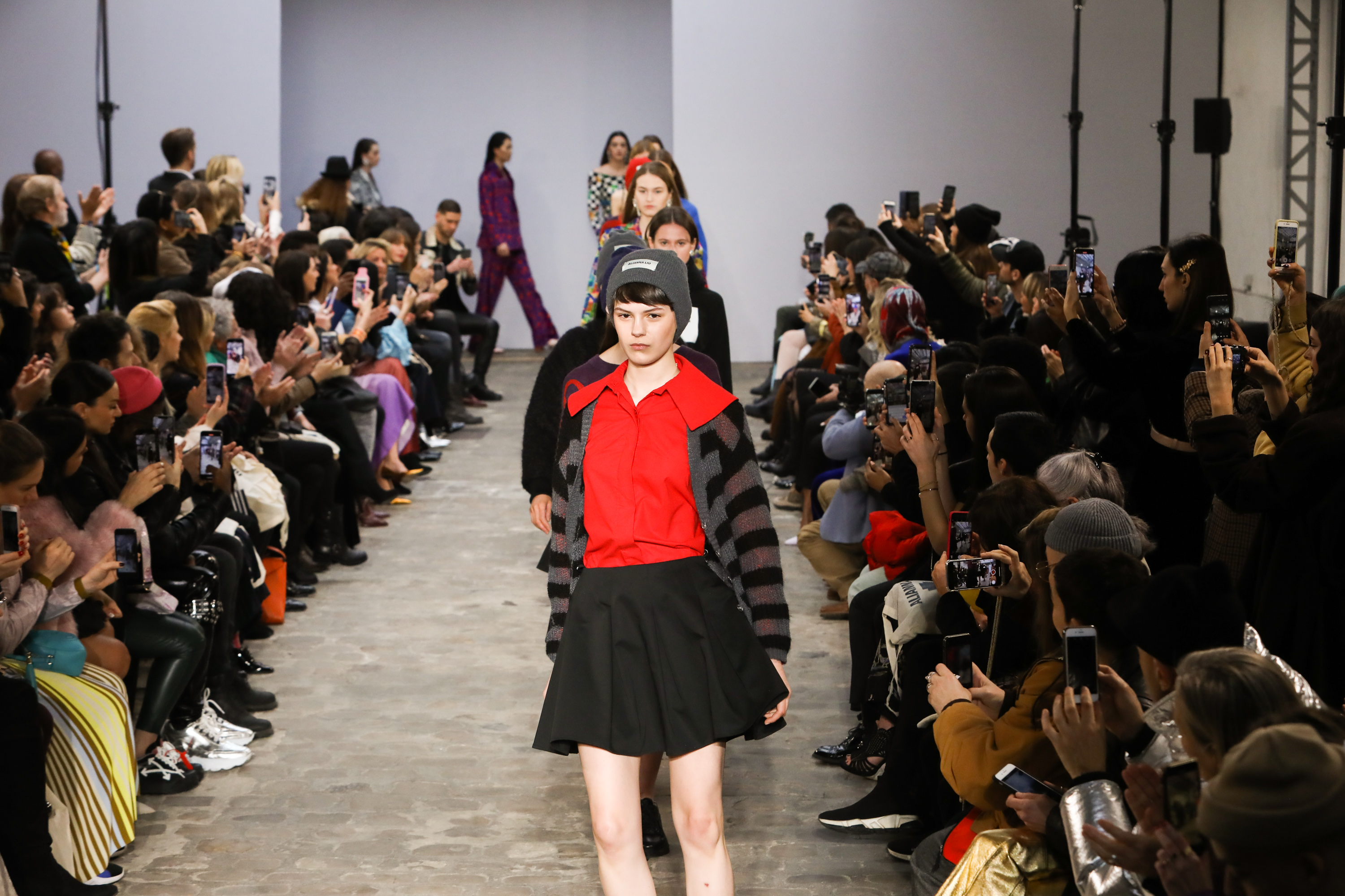 Runway look from the Alianna Liu Fashion ShowReady To Wear Collection Fall Winter 2020 in Paris