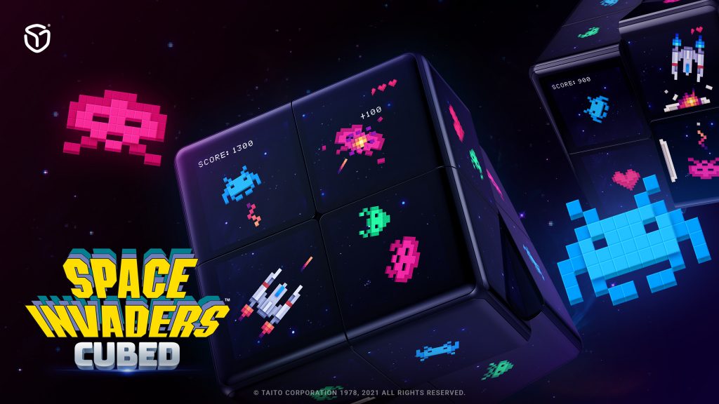 WOWcube Space Invaders
